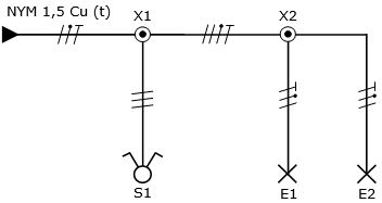 Stromlaufplan Zusammenhangende Darstellung