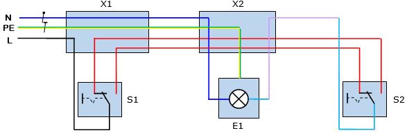 Stromlaufplan In Zusammenhangender Darstellung Zeichnen